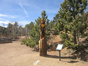 An image from our trip to the top of Pikes Peak