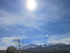 An image from our trip to the top of Pikes Peak