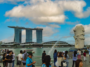 Singapore oficial mascot - The Merlion.