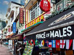 Images of Singapore river walk