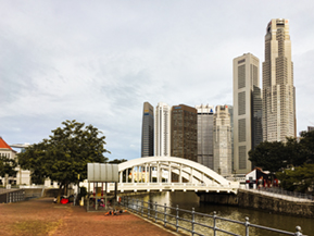 Images of Singapore river walk