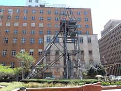 Johannesbourg: the city center.