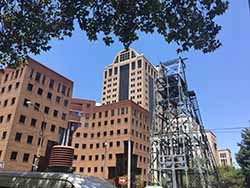 Johannesbourg: the city center.