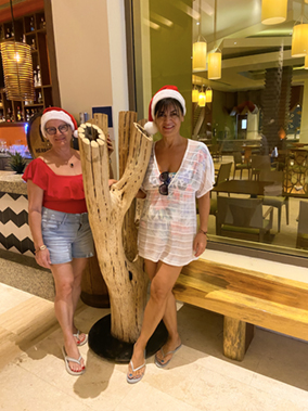 Two ladies in the bar