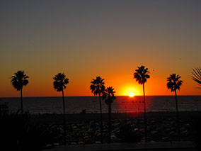 An image from Santa Monica in Los Angeles