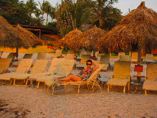 Sunset images from Four Seasons hotel