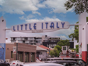 An image from San Diego street walk